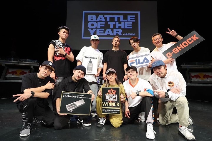 BATTLE OF THE YEAR 2022 JAPAN 優勝！！！